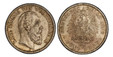 1085088 GERMAN STATES. Württemberg. Karl I. 1876-F AR 5 Mark. PCGS MS63.  Stuttgart. KARL KOENIG VON WUERTTEMBERG. Head right / DEUTSCHES REICH date, FUNF MARK below. Crowned imperial eagle. KM 623; Jaeger 173.

Please use this link to verify the ...