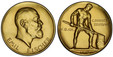 1080606 GERMANY - EMPIRE. Emil Fischer. (Chemist, 1852-1919). 1912 AV Medal of 22 Ducats Weight. PCGS SP68.  By F. Klimsch. Edge: [585]. 50mm. 76.84gm. EMIL FISCHER. Bust, right / Standing figure to right. Heidemann 128.

Prize medal of the Associ...