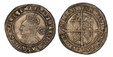 1087166 GREAT BRITAIN. England. Elizabeth I. (Queen, 1558-1603). 1574-(Eglantine) AR Sixpence. PCGS AU50.  London (Tower) mint. Crowned bust wearing ruff, left; rose in field behind head / Long cross over quartered square-topped shield of arms; da...