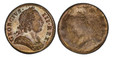 1087175 GREAT BRITAIN. George III. (King, 1760-1820). (1771-75) CU Farthing. PCGS MS63BN (Brown). Mint Error.  GEORGIVS · - III · REX ·. Laureate bust right / BRITAN - NIA ·. Brittania seated left. KM 602; SCBC-3775.

Full Reverse Brockage

Please...