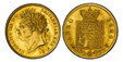 1086856 GREAT BRITAIN. George IV. (King, 1820-1830). 1825 AV Half-Sovereign. PCGS MS64.  GEORGIUS IIII D:G: BRITANNIAR: REX F:D:. Laureate head left / Crowned arms. KM 689; SCBC-3803; Friedberg 379.

Please use this link to verify the PCGS certifi...