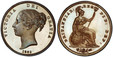 1086766 GREAT BRITAIN. Victoria. (Queen, 1837-1901). 1839 Bronzed Copper Penny. PCGS PR64.  18.14gm. Head left / BRITANNIAR: REG: FID: DEF:. Britannia seated right. KM 739a. Proof; SCBC-3948; BMC 1479.

Please use this link to verify the PCGS cert...