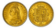 1086858 GREAT BRITAIN. Victoria. (Queen, 1837-1901). 1887 AV Half-Sovereign. PCGS MS66+.  VICTORIA DEI GRATIA. Jubilee head, bust left wearing small crown and veil / BRITANNIARUM REGINA FID: DEF:. Without die number. KM 766; SCBC-3869 Normal JEB.
...