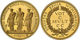1083333 GREAT BRITAIN. (Undated) 1936 AV Medal of 50 Ducats Weight. NGC PR68UCAM (Ultra Cameo).  Possibly attributed to T. Pinches. Edge: Plain. 57mm. 170.75gm. TESTIS TEMPORVM: NVNCIA VETVSTATIS: VITA MEMORIAE// (tongs) MON.AVG.(elephant head). T...