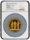 1083333 GREAT BRITAIN. (Undated) 1936 AV Medal of 50 Ducats Weight. NGC PR68UCAM (Ultra Cameo).  Possibly attributed to T. Pinches. Edge: Plain. 57mm. 170.75gm. TESTIS TEMPORVM: NVNCIA VETVSTATIS: VITA MEMORIAE// (tongs) MON.AVG.(elephant head). T...