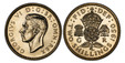 1086811 GREAT BRITAIN. George VI. (King, 1936-1952). 1950 AR, AE & Nickel-Brass 9 Piece Proof Set (Halfcrown through Farthing). PCGS PR66-PR64RB (Red-Brown).  Royal Mint. Bust, left / Various reserve designes. KM PS23; SCBC-PS17.

Grades as follow...