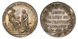 1086062 ITALIAN STATES. Cisalpine Republic. (1800) Anno VIII AR Scudo Di Lire Sei, Scudo of 6 Lire. NGC MS63.  Milan. 23.15gm. Seated and standing figures / SCUDO DI LIRE SEI 27 · PRATILE ANNOVIII. Value, inscription within wreath. KM C-2; Montene...