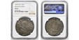 1086061 ITALIAN STATES. Milan. Filippo II of Spain. (King, 1556-1598). 1588 AR Scudo. NGC MS62.  41-42mm. PHILIPPVS. REX. HISPANIARVM. High-collared bust to right divides date / DVX. MEDIO - LANI. ETC. Crown with 2 branches above shield of 4-fold ...