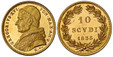 1087268 ITALIAN STATES. Papal States. Gregory XVI. 1835-V-R AV 10 Scudi. NGC MS63PL (Prooflike).  Rome. GREGORIVS.XVI... Bust left / Value and date within wreath. KM 1108.

Currently the finest known at NGC as of April 2026

Please use this link t...