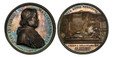 1085826 ITALIAN STATES. Papal States. Pius IX. (Pontiff, 1849-1878). 1852-VII AR Medal. PCGS SP64.  By Bonfil Zaccagnini. 43.5mm. 33.33gm. PIVS IX PONTIFEX MAXIMVS ANNO VII. Bust, right; signed below truncation / VIA APPIA RESTITVTA// A TEMP S SEB...