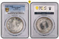 1086690 JAPAN. Mutsuhito. (Emperor Meiji, 1852-1912). 1897 (Meiji 30) AR Yen. PCGS MS65.  Dragon within beaded circle, legends above, written value below / Value within wreath, chrysanthemum above. KM Y-A25.3; JNDA 01-10A.

Please use this link to...