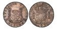 1086729 MEXICO. Ferdinand VI. 1760-Mo MM AR 8 Reales. PCGS AU53.  Mexico City. FERDND · VI · D · G · HISPAN · ET  IND · REX. Crowned shield flanked by M M 8 / ...VNUM M. Imperial crown on left pillar. KM 104.2; Calico 497; Yonaka-M8-60.
Ex Jascha ...