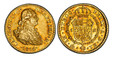 1086732 MEXICO. Charles IV. 1806-Mo TH AV Escudo. PCGS AU58.  Mexico City. CAROL · IIII · D · G · ... Armored bust right / FELIX · A · D · ... Crowned shield in order chain, initial letters and mint mark upright. KM 120; Calico 1141.

Please use t...