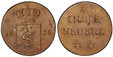 1085768 NETHERLANDS EAST INDIES. Sumatra, Island Of. William I. (King, 1815-1840). 1836 CU Pattern Duit. PCGS SP62BN (Brown).  Utrecht. 2.87gm. Crowned shield with swan, left divides date / INDIE/ NEDERL. A single star above two-line inscription w...