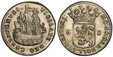 1085877 NETHERLANDS. Holland. 1730/29 AR 6 Stuivers, Scheepjesschelling. PCGS MS62.  Edge: Plain. MO: NO: ORD: HOLL: ET WESTFRI:. Crowned arms of Holland divides value, date above / VIGILATE DEO CONFIDENTES ·. Sailing ship. KM 45; CNM 2.28.116; Ve...