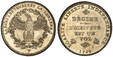 1085456 SWISS CANTONS. Geneva. 1794 W AR Decime, 10 Centimes. PCGS MS65.  Dies by Wiélandy. Edge: Diagonally milled. 3.50gm. Displayed eagle within wreath / EGALITE LIBERTE INDEPENDANCE. Value: DECIME/LOISIVETE/EST UN/VOL at center, flower and dat...