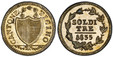 1085440 SWISS CANTONS. Ticino. 1835 Billon 3 Soldi. PCGS MS65.  1.74gm. CANTONE TICINO. Shield, wreath above, garland in exergue / Value and date within wreath. KM 2; D.T. 218d; HMZ 2-928c.

Please use this link to verify the PCGS certification nu...