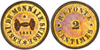 1085898 SWITZERLAND. 1851 Brass Pattern 2 Rappen. PCGS SP64.  Monnaie de Paris. Edge: Reeded. 2.66gm. ESSAI DE MONNAIE SUISSE *. Design in center divides star and date / REFONTE// 2/ CENTIMES. Value. Richter (proben) 2-38.

Please use this link to...