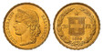 1085275 SWITZERLAND. 1896-B AV 20 Francs. NGC MS65.  Edge: DOMINUS XXX PROVIDEBIT XXXXXXXXXX. 21mm. 6.4516gm. CONFOEDERATIO HELVETICA. Crowned head left / Shield divides value, star above, date below, all within wreath. KM 31.3; Fr.-495.

Please u...