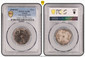 1084903 VIET NAM. Tu Duc. (1848-83) AR Tien. PCGS MS63.  27mm. 3.53gm. Tu Duc Thong Bao. / Two swastikas and two scepters which look like flowers. KM 409; Schroeder #361.

Please use this link to verify the PCGS certification number <a href="http:...