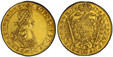 1087427 AUSTRIA. Leopold I. 1663 AC AV 5 Ducats. PCGS AU53.  By Andrea Cetto (Mintmaster 1660-1665). Vienna. 17.18gm. LEOPOLDVS DG R.... Laureate bust right / ARCHD · AVS · D · BVR · COM · TIRO. Crowned imperial eagle. KM A1203; Fr.-262; Herinek 8...