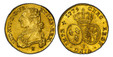 1087499 FRANCE. Louis XVI. (King, 1774-1792). 1775-I AV 2 Louis d'Or. PCGS MS63.  Limoges. 28mm. 16.24gm. LUD · XVI · D · G · FR · ET NAV · REX ·. Uniformed bust left / CHRS · REGN · VINC · IMPER. Crowned arms of France and Navarre in ovals. KM 57...