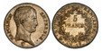 1087503 FRANCE. First Empire, Napoleon Bonaparte. (Emperor, 1804-1814, 1815). L'An 13 (1804)-A AR 5 Francs. PCGS AU55.  By Pierre-Joseph Tiolier. Paris. NAPOLEON EMPEREUR. Monogram below bust / REPUBLIQUE FRANCAISE. Denomination within wreath. KM ...