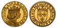 1087566 FRANCE. Third Republic. (1871-1940). (1880-1881) ND AV Fantasy Pattern Ducat. NGC MS63.  Naples. Type II. -1839. 5.08gm. LVDO° FRAN° REGNIQ. NEAP R. Crowned bust of Louis XII / PERDAM° BABILLONIS° NOMEN (5-points). Crowned shield of arms w...