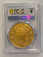 1078638 GERMAN STATES. Mainz. Napoleon III of France. "ND (1856)" AV Essai or Medallic Double Thaler. PCGS Genuine - UNC Details Damaged.  By Ferdinand Korn. 41mm. 34.81gm. NAPOLEON III KAISET DER FRANZOSEN. Head, left; signed F.KORN below truncat...