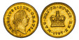 1086849 GREAT BRITAIN. George III. (King, 1760-1820). 1797 AV Third-Guinea. PCGS MS62.  GEORGIVS II DEI GRATIA ·. Laureate head right / MAG · BRI · FR · ET · HIB · REX ·. Crown. KM 620; SCBC-3738.

Please use this link to verify the PCGS certifica...