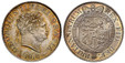 1087415 GREAT BRITAIN. George III. (King, 1760-1820). 1818 AR Halfcrown. NGC MS64.  GEORGIUS III DEI GRATIA. Small laureate head right / BRITANNIARUM REX FID: DEF:. Crowned arms within order chain. KM 672; SCBC-3789 (Small bust variety).

Please u...