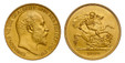 1086810 GREAT BRITAIN. Edward VII. (King, 1901-1910). 1902 AV & AE 13 Piece Proof Set (Five Sovereign through Maundy Penny). NGC PR64-PR61 Matte.  Head left / St. George slaying the dragon. PS15 (KM-795-797.1, KM798-870); SCBC-PS9 (Coronation).

K...