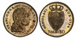 1087143 ITALIAN STATES. Milan. Franz II. 1794 MEDILANI AR 30 Soldi. PCGS MS63.  29mm. 7.35gm. FRANC. II. D.G. R. IMP. S. AUG. G. H. ET. B. REX. A. A. Laureate bust to right / MEDIOLANI - DUX. Crowned spade-shaped shield of 4-fold arms with central...