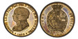 1085699 ITALIAN STATES. Parma. Roberto di Borbone. 1858 AR 5 Lire. PCGS MS63.  ROBERTO I. D.DI PAR. PIAC. ECC. E LUISA M. DI BORB. REGG. Conjoined busts left / DEUS - ET DIES. Crowned oval shield. KM C-36; Pagani 20; Gigante 1.

Please use this li...