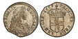 1085801 ITALIAN STATES. Savoy. Carlo Emanuele II. 1669 Billon 5 Soldi. PCGS MS63.  Torino. 27mm. 4.75gm. CAR. EM. II. D. - G. DVX. SAB. Bust to right / PRINCEP. PEDE(MON). REX. CYP. Crowned shield of Savoy arms, date at end of legend. KM 275; MIR ...