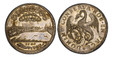 1085704 SWISS CANTONS. Basel. 1741 AR Thaler. PCGS MS61.  27.37gm. Assorted shields and BASILEA within decorative banner above city view and date / DOMINE · CONSERVA · NOS · IN · PACE. Winged dragon with arms of Basel at lower left. KM 149; Dav.-1...