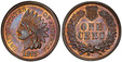 1086805 UNITED STATES OF AMERICA. 1875 AE Cent. PCGS MS65BN (Brown).  U.S. Mint, Philadelphia. UNITED STATES OF AMERICA. Indian head with headdress left above date / Value within wreath, shield above. KM 90a.

Please use this link to verify the PC...