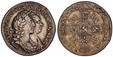 1087569 GREAT BRITAIN. England. William and Mary. 1693 AR Sixpence. PCGS XF45.  3.00gm. Conjoined bust of William and Mary right / Cruciform crowned arms with WM monograms and date numerals in angles. KM 481; SCBC-3438; ESC-869.

Please use this l...