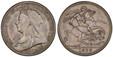 1088199 GREAT BRITAIN. Victoria. (Queen, 1837-1901). 1893-LVI AR Crown. PCGS PR64.  Edge: DECVS ET TVTAMEN ANNO REGNI. VICTORIA · DEI · GRA · BRITT · REGINA · FID · DEF · IND · IMP. Mature draped bust left / St. George slaying dragon right. KM 783...