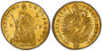 1087575 HUNGARY. Maria Theresia. 1761-K-B AV Ducat. PCGS AU58.  Nagybanya. 3.48gm. M · THER · D · G · R · I · - G · H · B · R · A · A · D · B · C · T ·. Standing figure / PATRONA REGNI - HUNGARIÆ · date. Radiant Madonna and child. KM 329.2; Fr.-18...