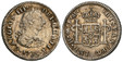 1087998 MEXICO. Charles III. 1785-Mo FM AR 1/2 Real. NGC AU58.  Mexico City. Armored laureate bust, right / Crowned shield of arms between pillars; normal initials and mint mark. KM 69.2a.

Currently the finest known at NGC as of June 2026

Please...