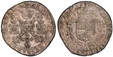1087189 SPANISH NETHERLANDS. Brabant. Albert & Isabelle. (Duchy, 1598-1621). 1621-(Face) AR Patagon. PCGS Genuine - AU Details Cleaned.  Bussels. 28.27gm. St. Andrew's cross, crown above, fleece below divide pairs of crowned C monograms / …BVRG ET...