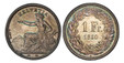 1087597 SWITZERLAND. 1850-A AR Franc. PCGS MS65.  5.01gm. HELVETIA. Seated Helvetia / Value, date within wreath. KM 9; Divo 3; HMZ 2-1203a.

Please use this link to verify the PCGS certification number <a href="http://www.pcgs.com/cert/54913708/">...