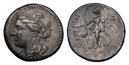 1084937 GREEK. SICILY. Syracuse. Hieron II. (King, circa 275-215 BC). Struck circa 216-214 BC. AE 2.5 Litrai. NGC Ch. XF (Choice Extremely Fine) Strike 3/5 Surface 5/5 Fine Style.  15mm. 2.18gm. Laureate head of Apollo, left / Isis standing left, ...