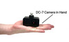 DC7 ultra small camera head in hand