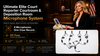 Ultimate Elite Court Reporter Courtroom & Deposition Room Microphone System 