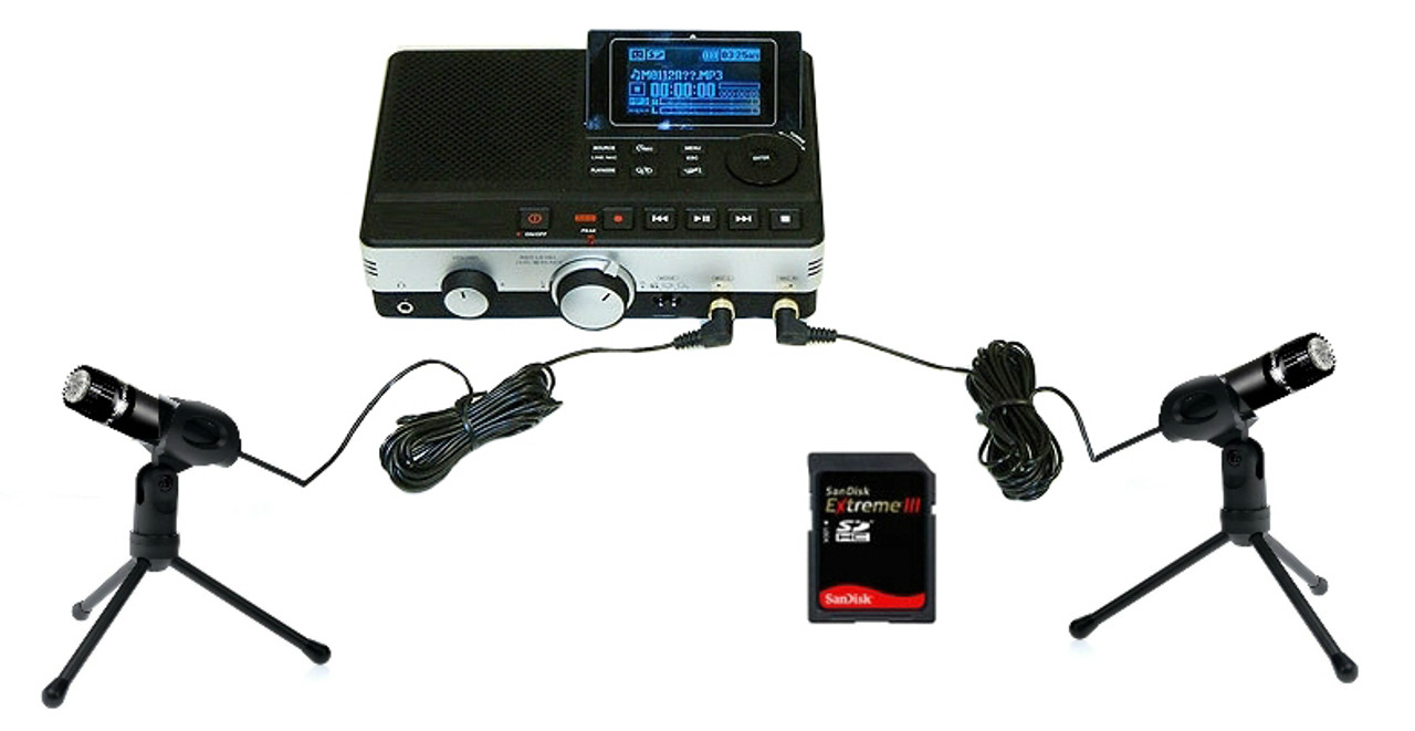 Portable Easy Meeting Digital Recorder for Conferences
