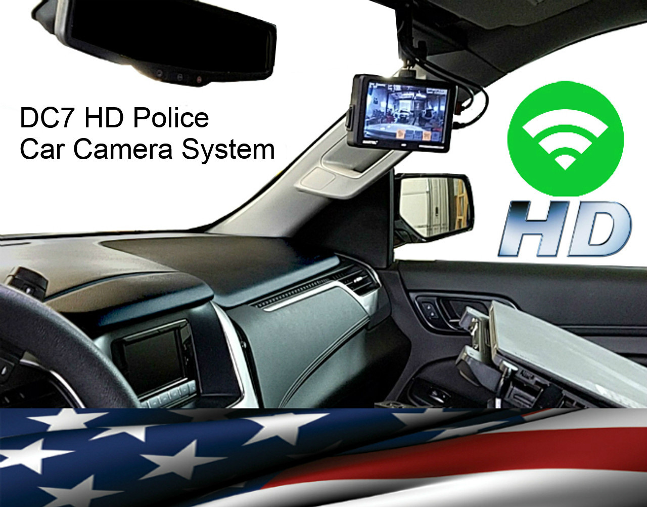 DC7 Police Car Camera System patrol use