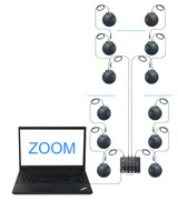 Revolutionizing Hybrid Meetings: The Audio Grabber Daisy Chain Microphone