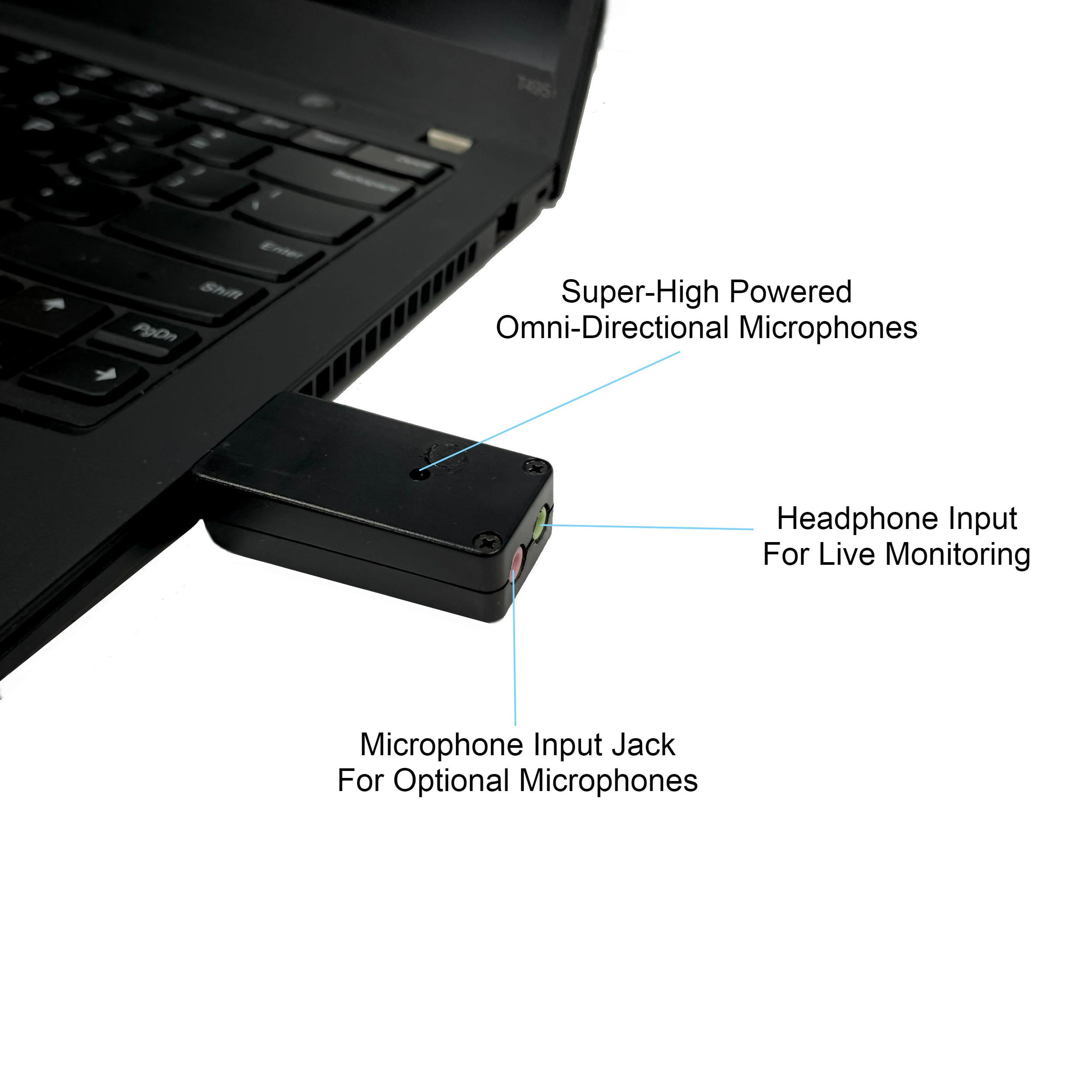 USB Miracle Mic for court reporters thumbnail